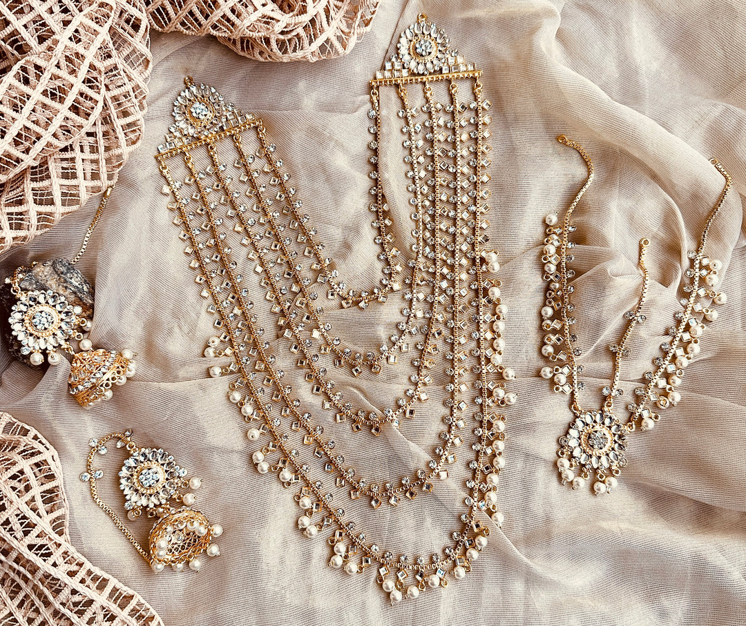 Mah-e-Noor Haar Malaa Bridal Set - WM1031