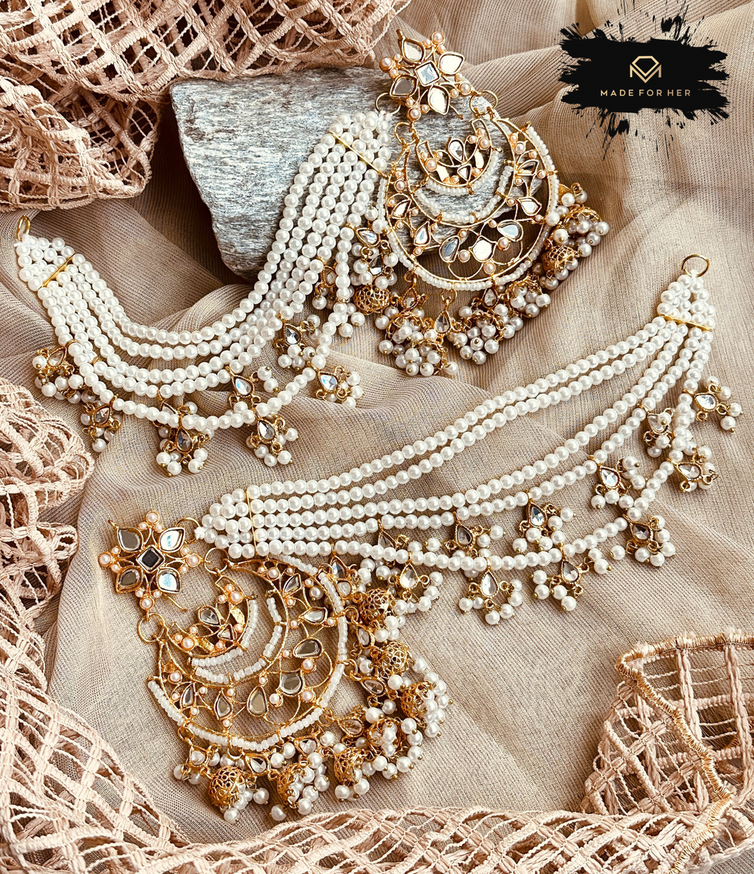 Sahara Grandeur Earrings - LRJ1020