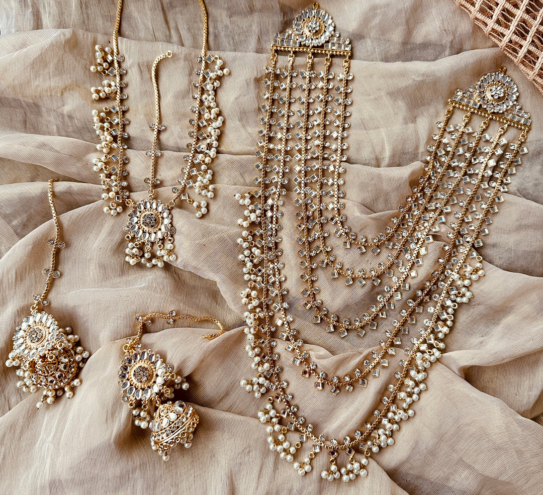 Mah-e-Noor Haar Malaa Bridal Set - WM1031