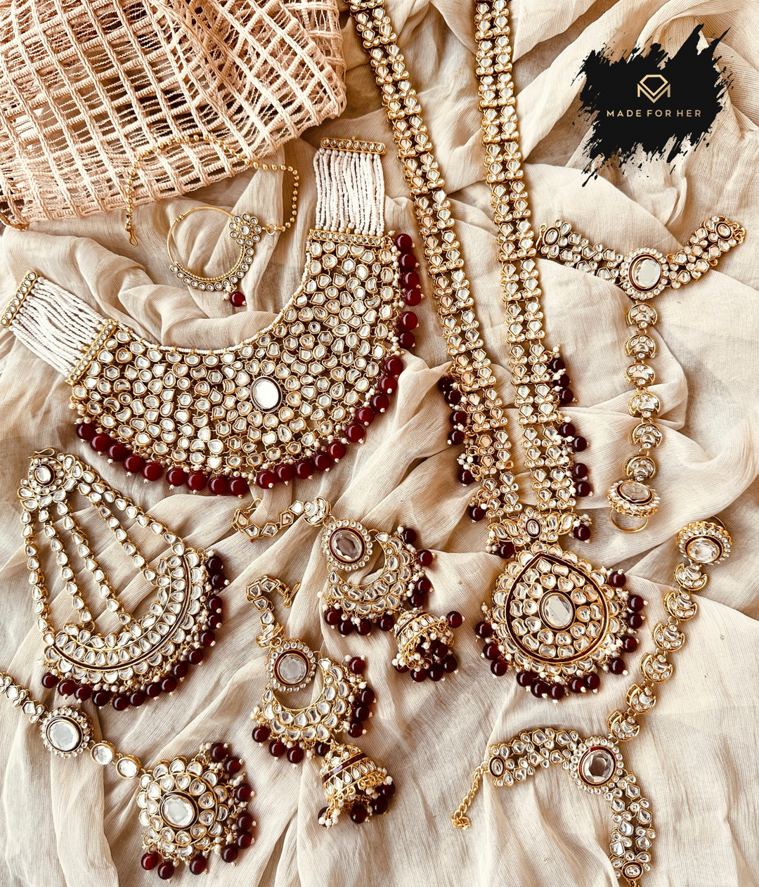 Sultanat-e-Noor Bridal Set - KAT1004