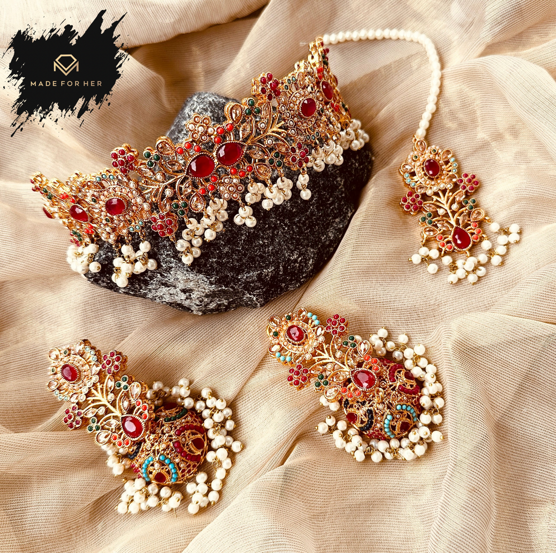 Naurang Noor - Collar Set - LNS003