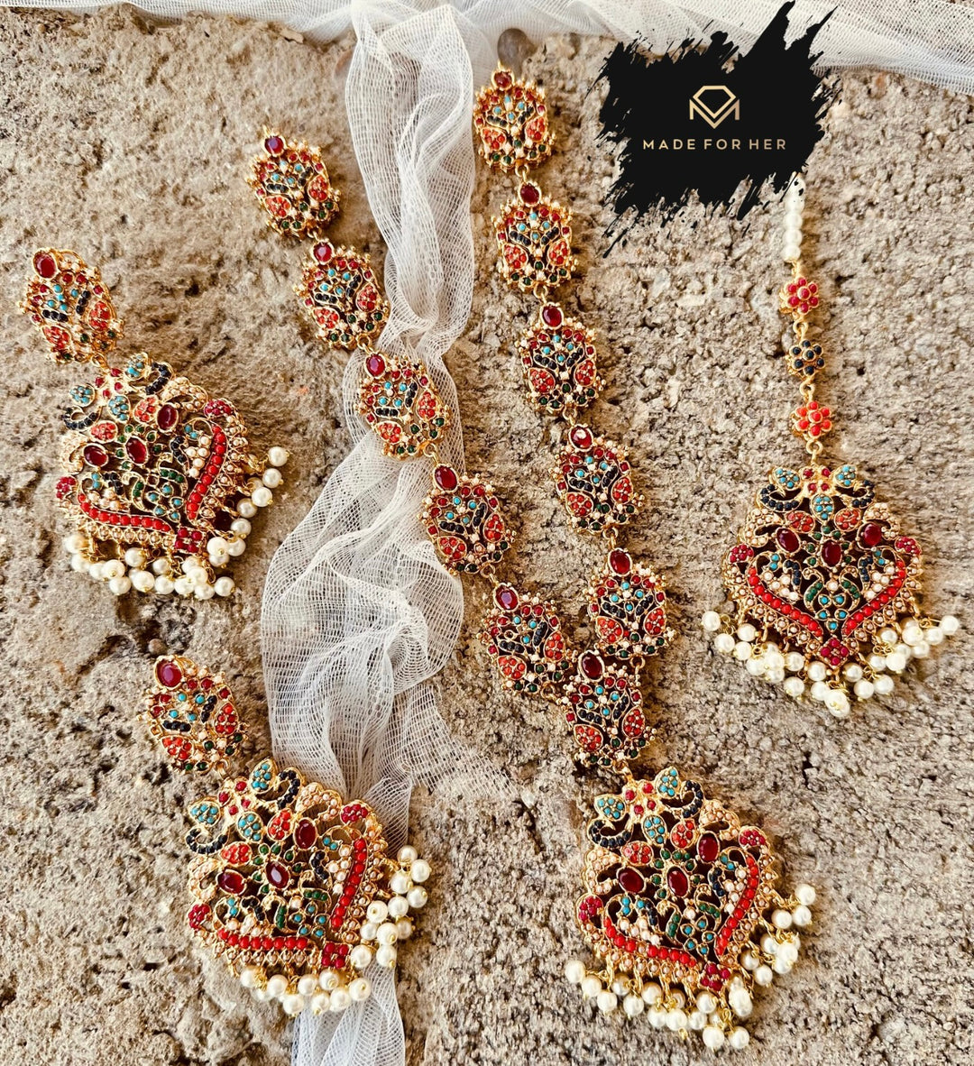 Satrangi Malaa Set - LNS002