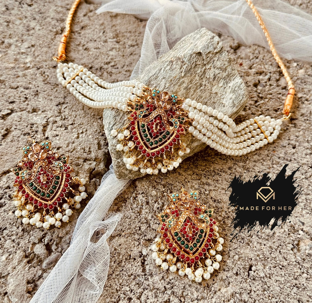 Nauratan Celeste Choker - LNS1003