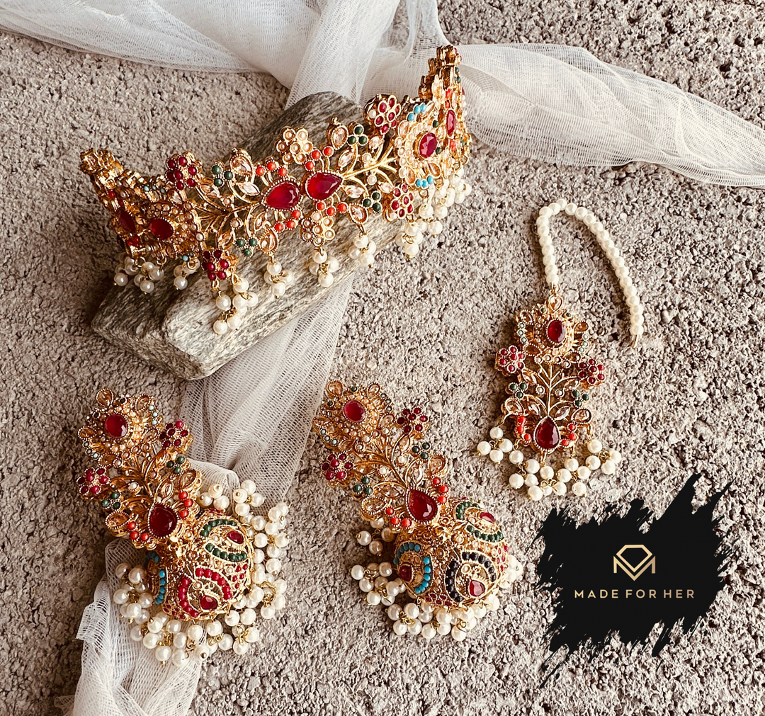 Naurang Noor - Collar Set - LNS003