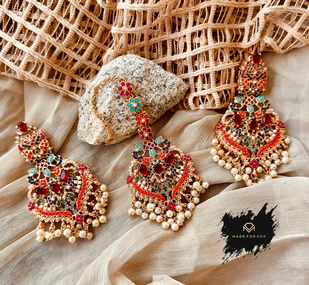 Zauq-e-Rang Earring Tikka - KAT1002