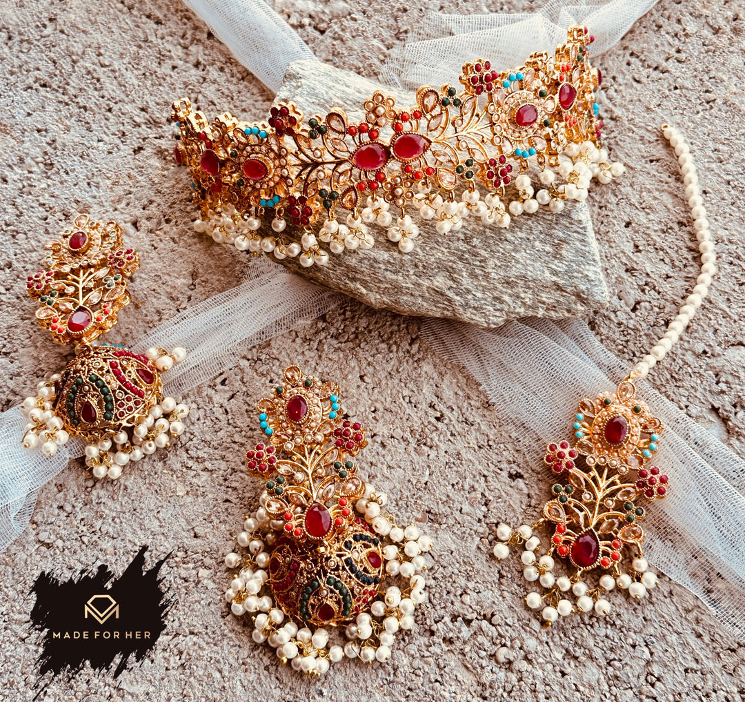 Naurang Noor - Collar Set - LNS003