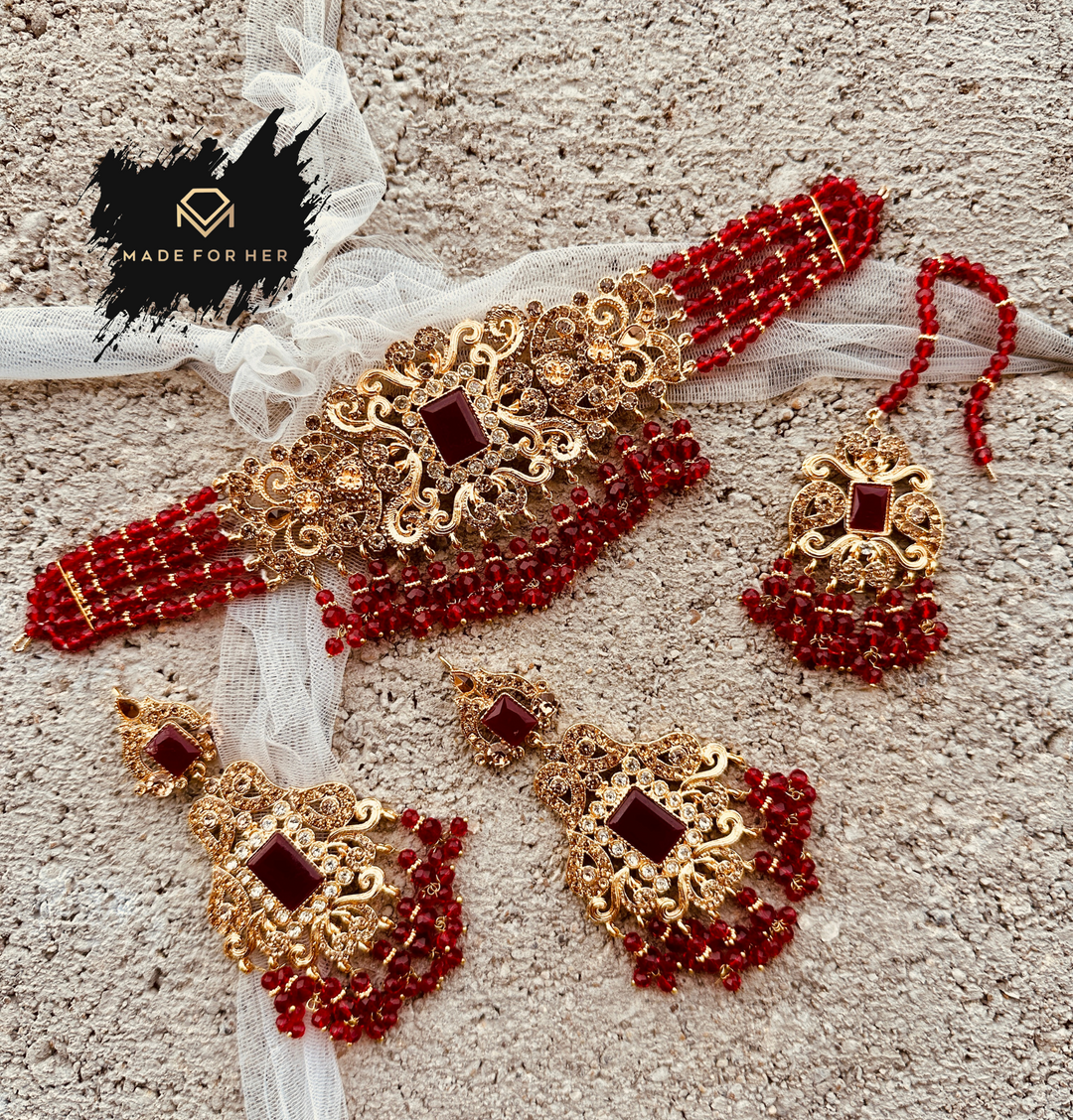 Nayab Choker Set - KAHD1013