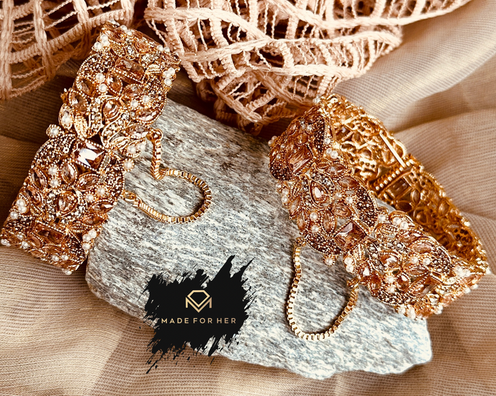 Elina Openable Bangles - KAT1011