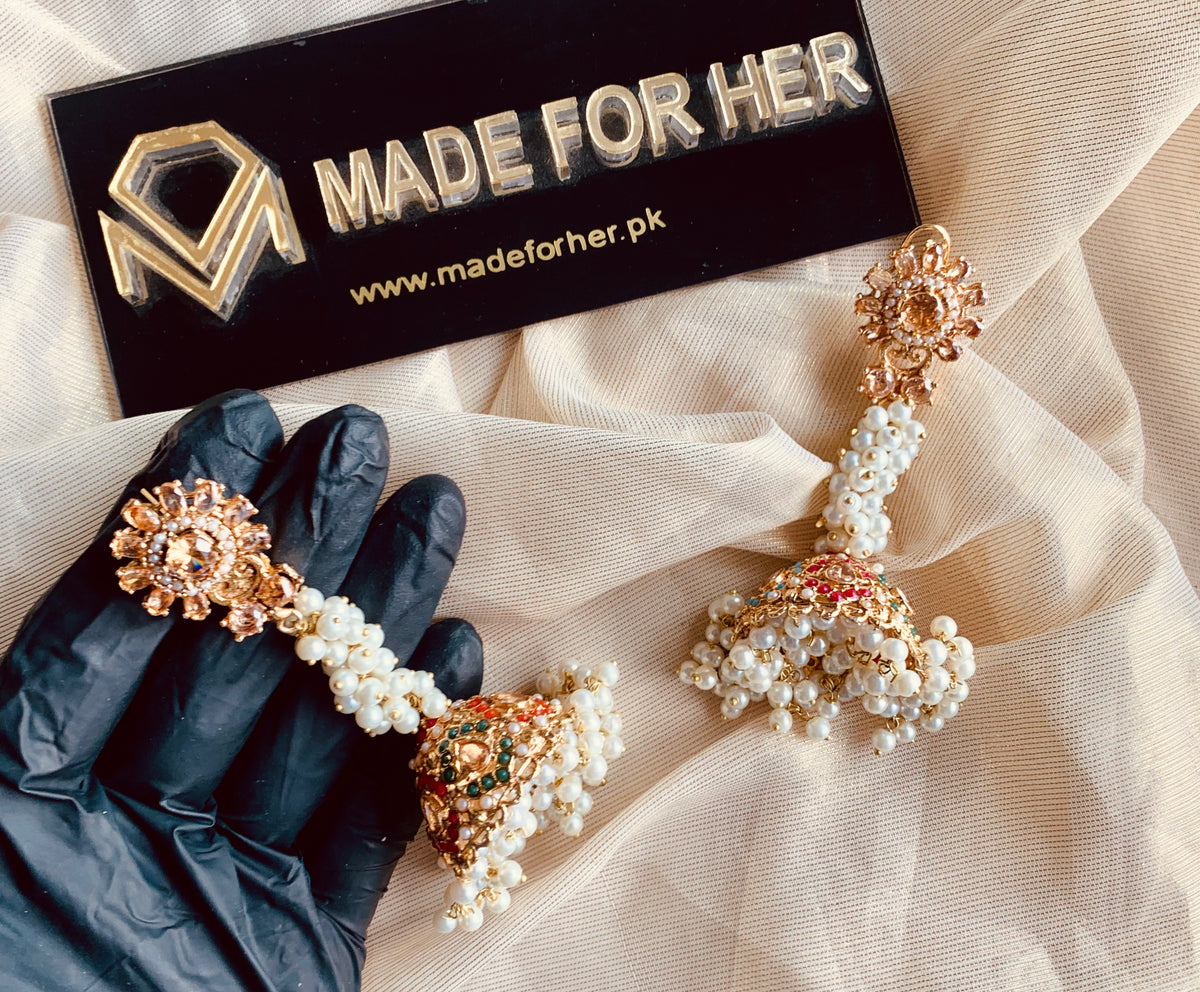 Pearly Jhumki - WM161