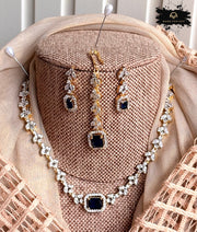 Elanza Zircon Necklace Set - KB1011