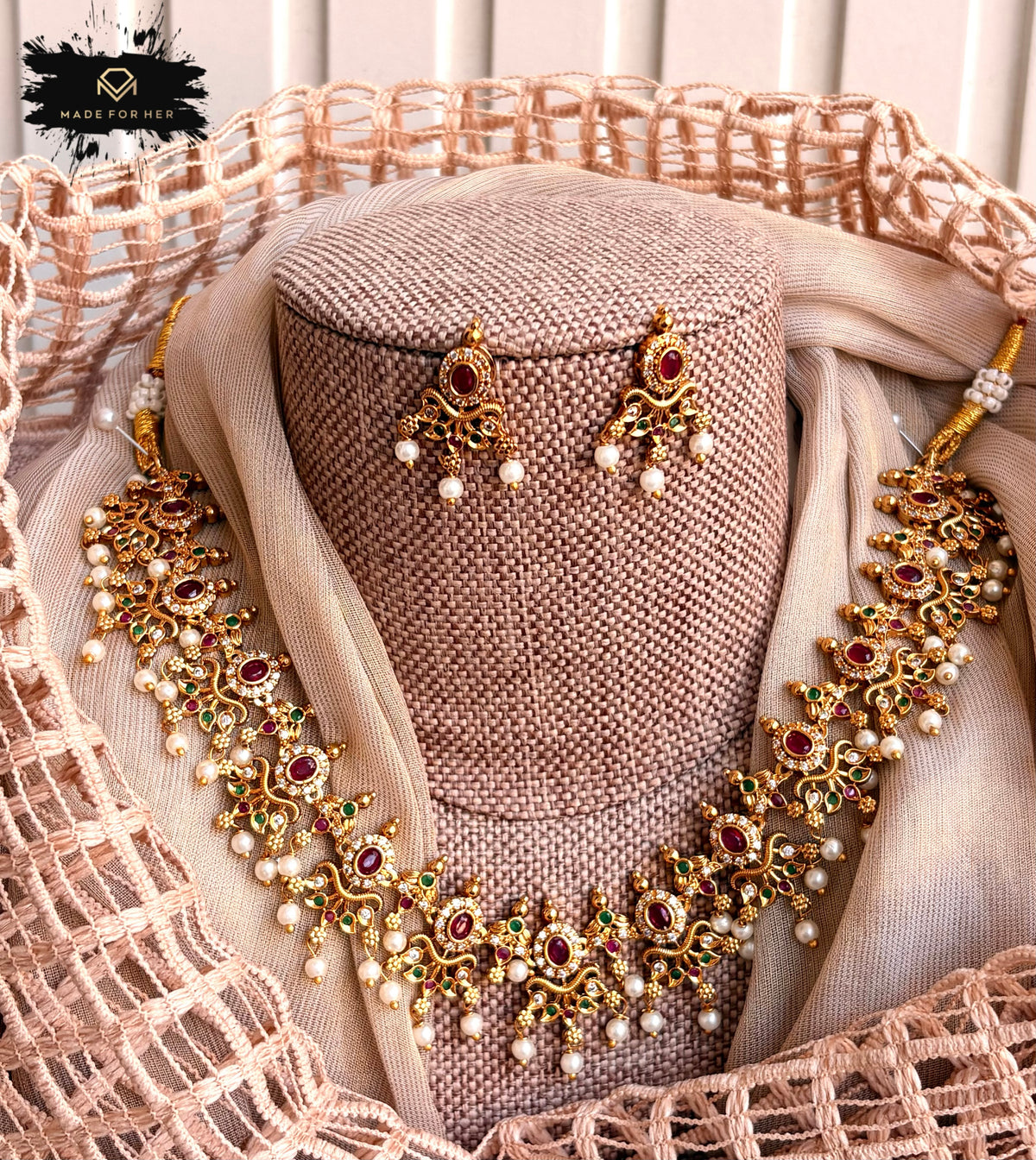 South Heritage Necklace Set - KSTP1020