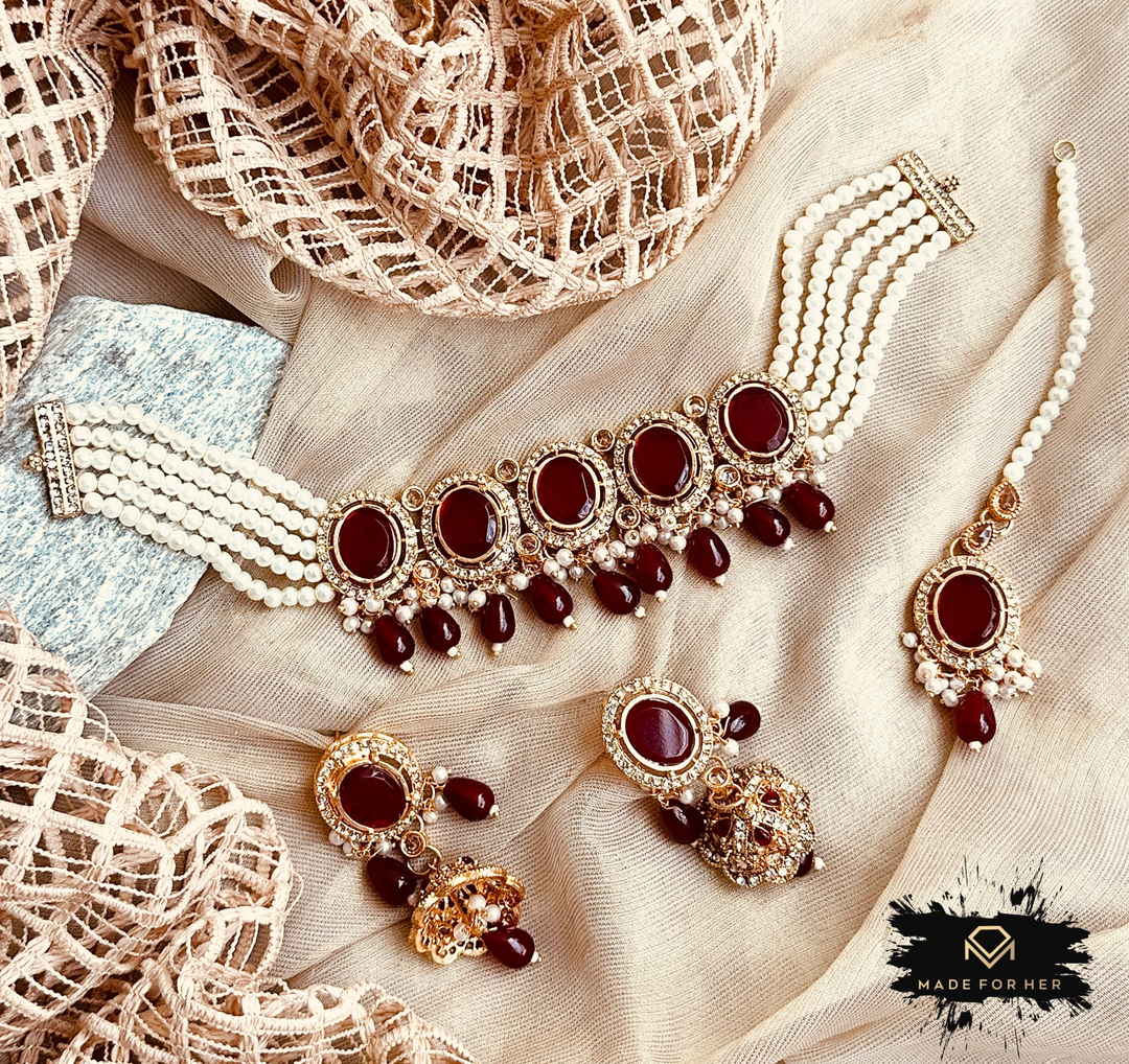 Izza Choker Set - KIA1091
