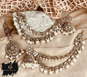 Sahara Charm â€“ Earrings & Tikka -KMW1040