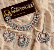 Unique Zircon Necklace - KAHD065