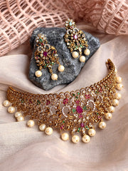 South Indian Heritage Collar Set - KFS1119