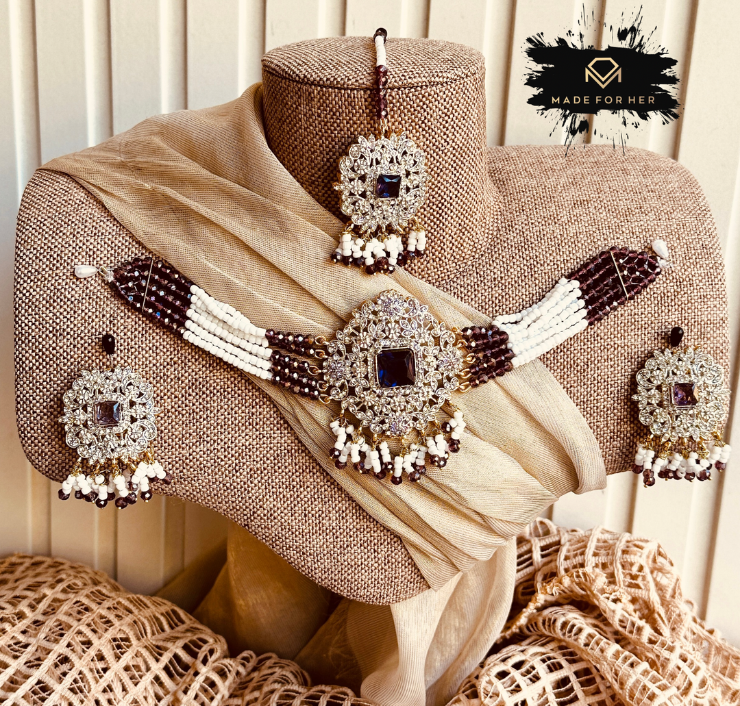 Opera Luxe Choker Set - RAYN1059