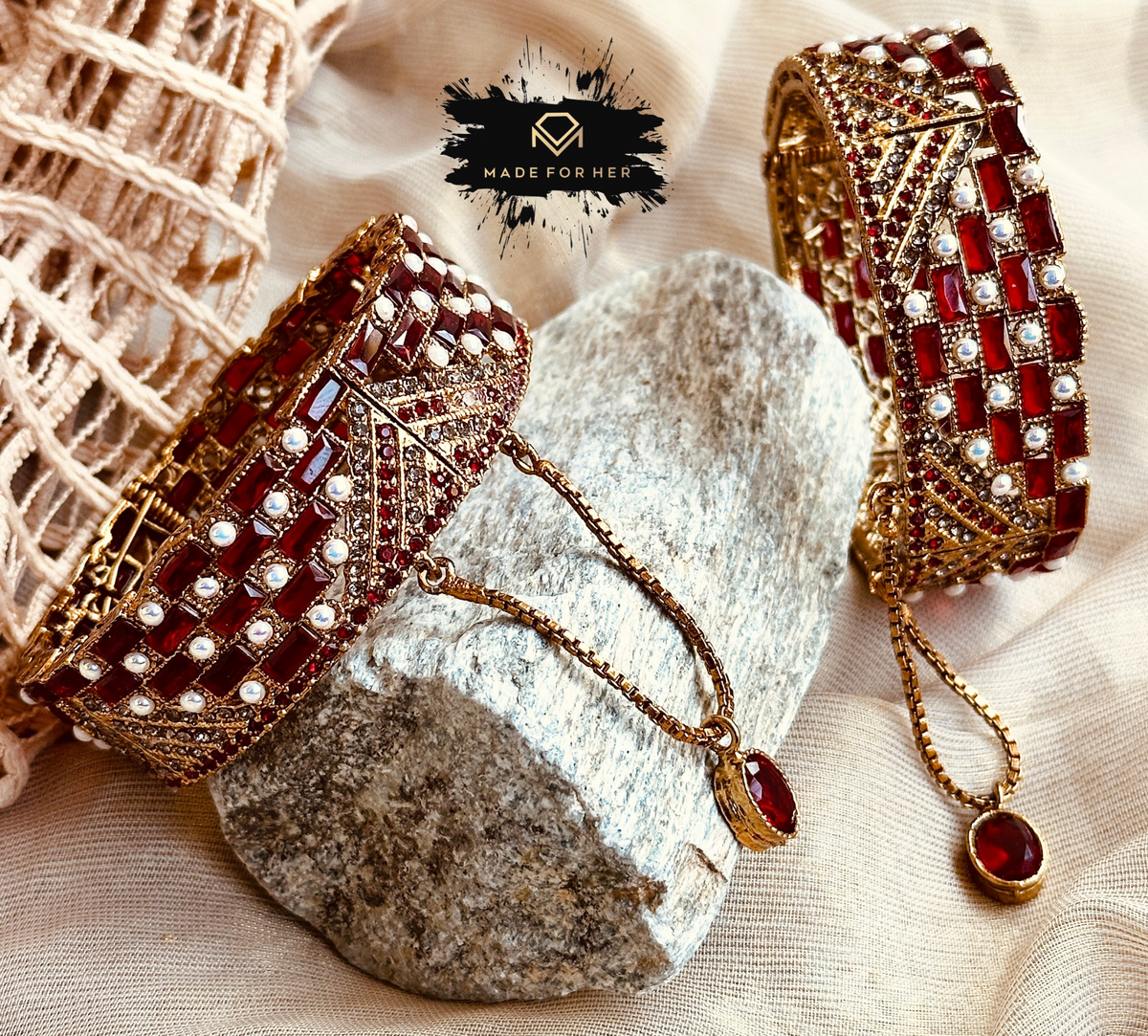 Egyptian Aura Bangles - KSH1057