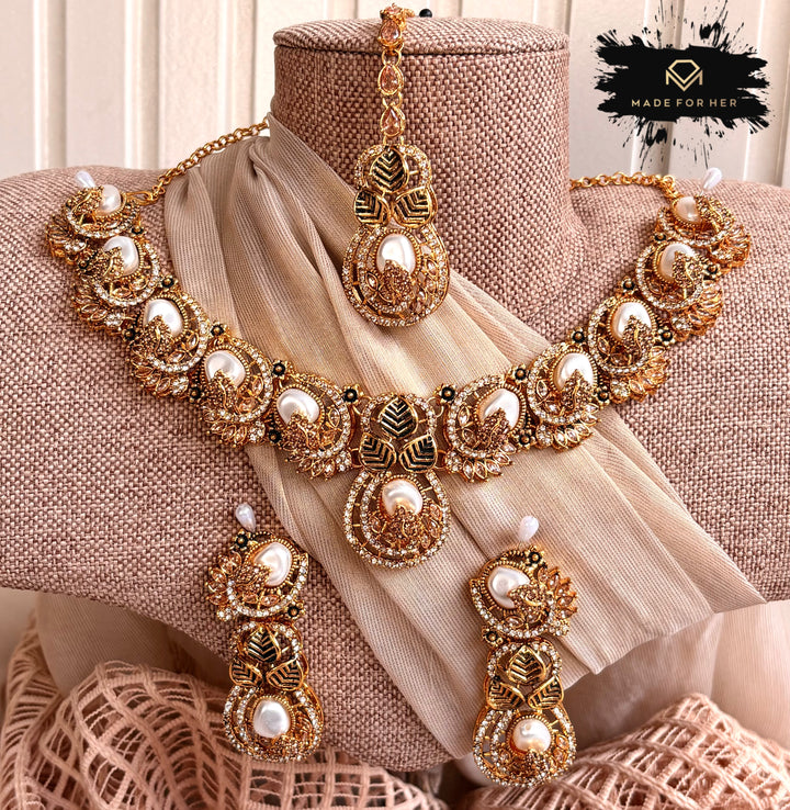 Afsana Necklace Set - KSH1101