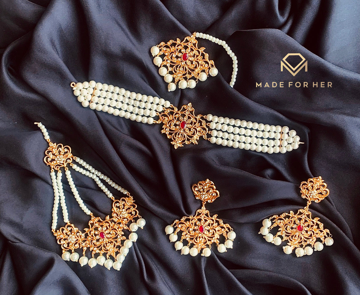 Curly Choker Set - KAHD200