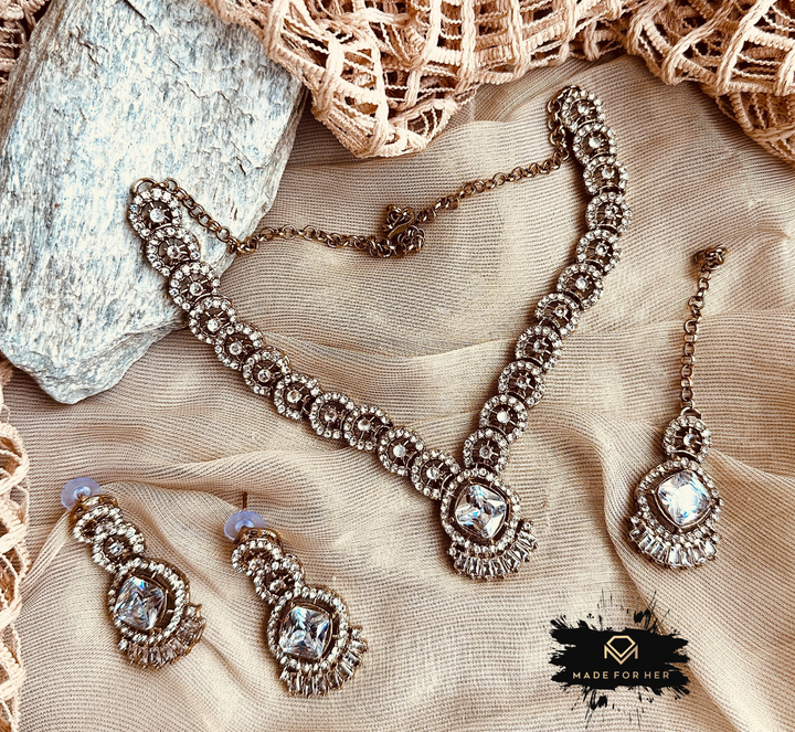 Tabeer Necklace Set - RJK1023