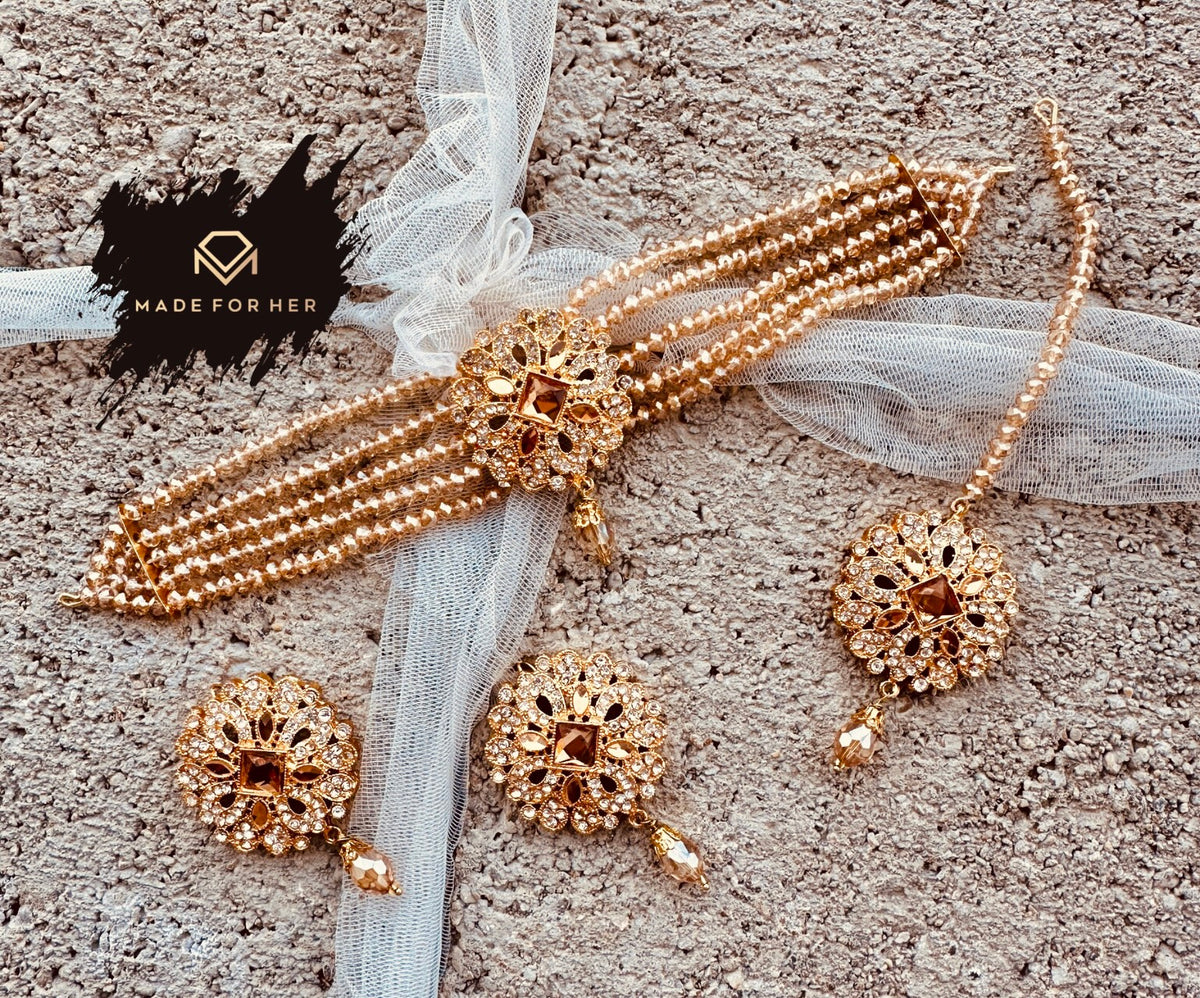 Nureh — Delicate Choker Set - KAHD1010