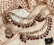 Sahara Charm â€“ Earrings & Tikka -KMW1040