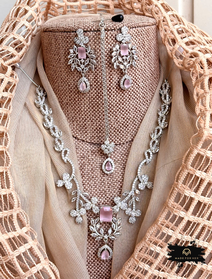 Elira – Zircon Necklace Set - KIA1220