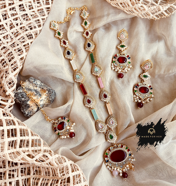 Royale Aura Malaa Set - KSH1028