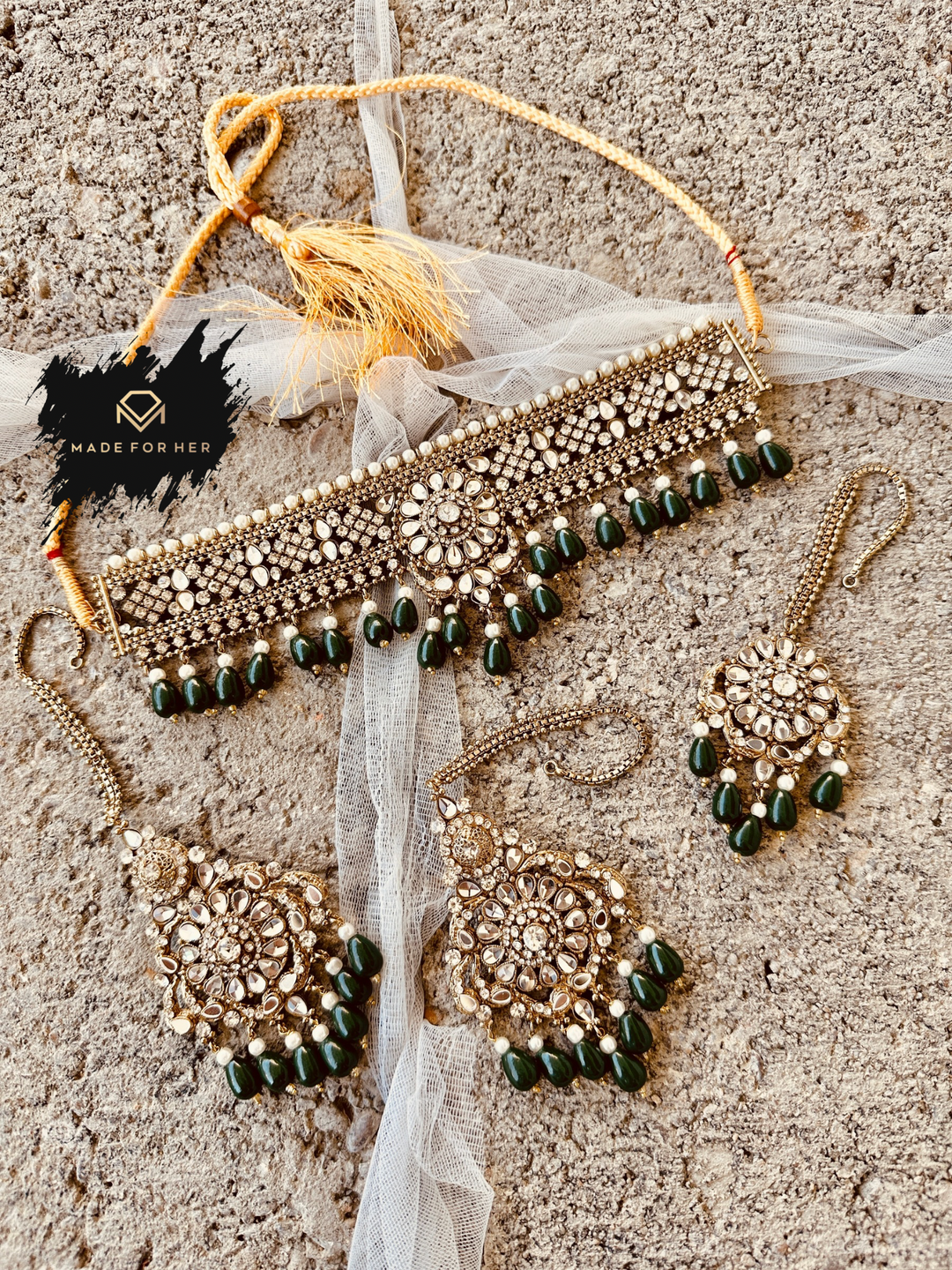Afsana-e-Sheeshah Choker - KD1001