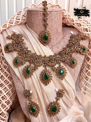 Crystal Statement Necklace Set - RAYN1079