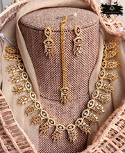 Radiant AD Zircon Necklace Set - KIA1231