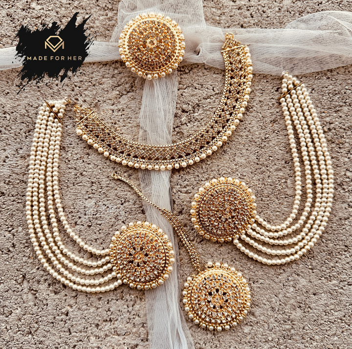 Enchanted Gleam Necklace Set - WM215
