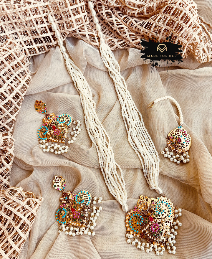 Hyderabadi Noor Malaa Set - WM1111