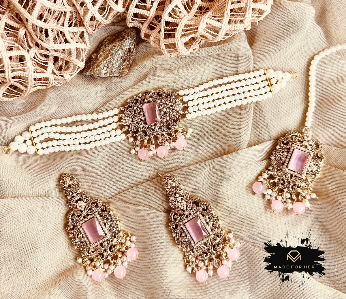 Sahiba Choker Set - KID1010