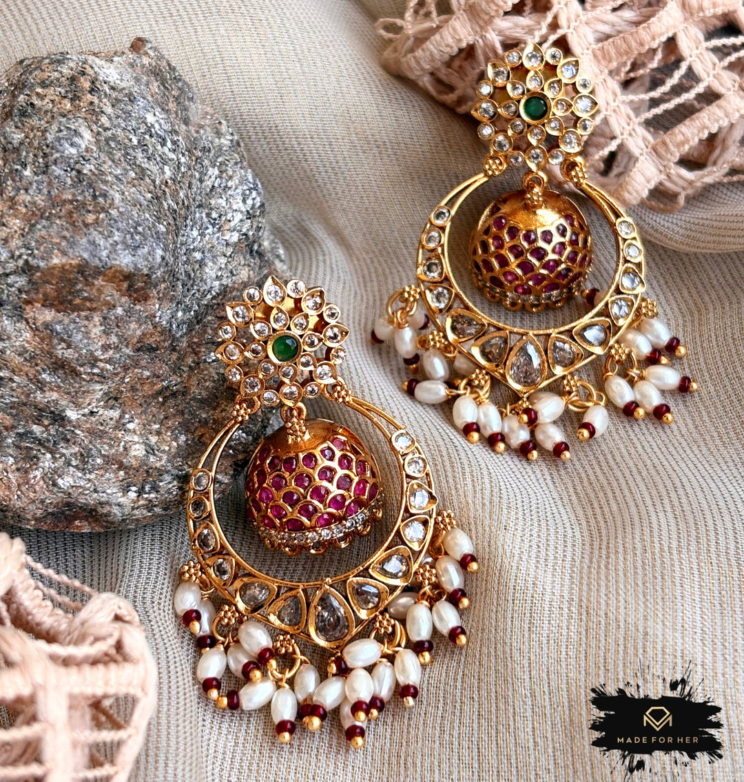 Noorani South Earrings - KSTP1049