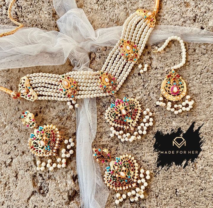 Hyderabadi Heritage Choker Set - WM1001