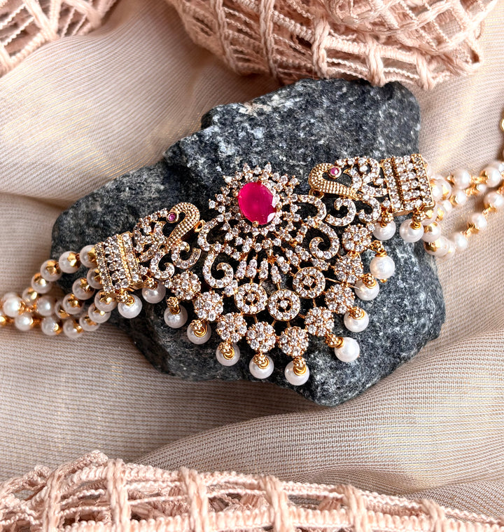 Nazakat - Choker Set - KSTP1089