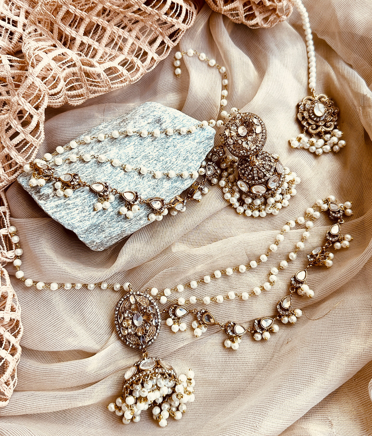 Mehré Noor Jhumki Tikka - LNS1060