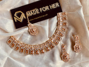 Zircon Style Necklace - KAHD091
