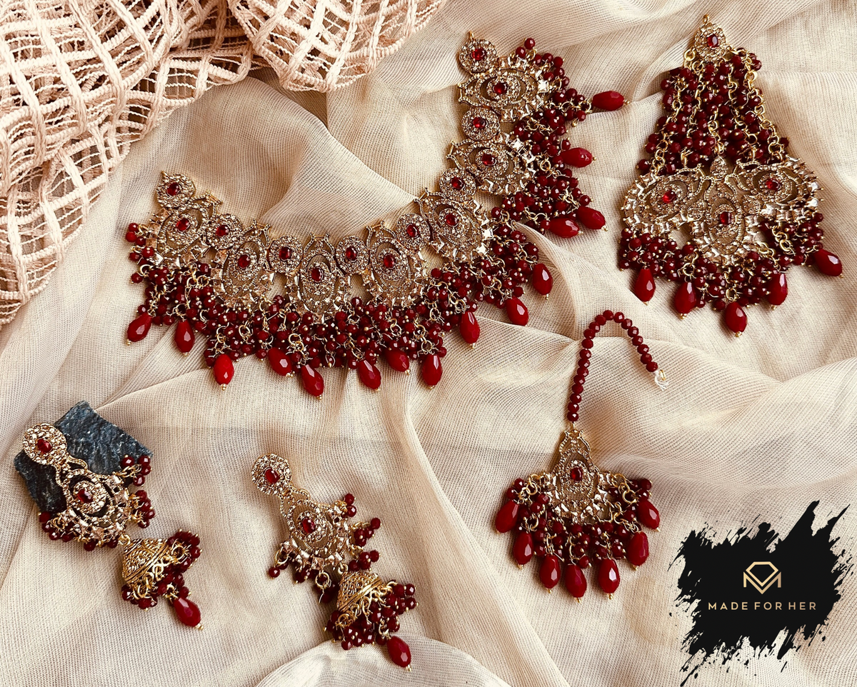 Gulbahar â€“ Regal Bridal Set - RJK1001