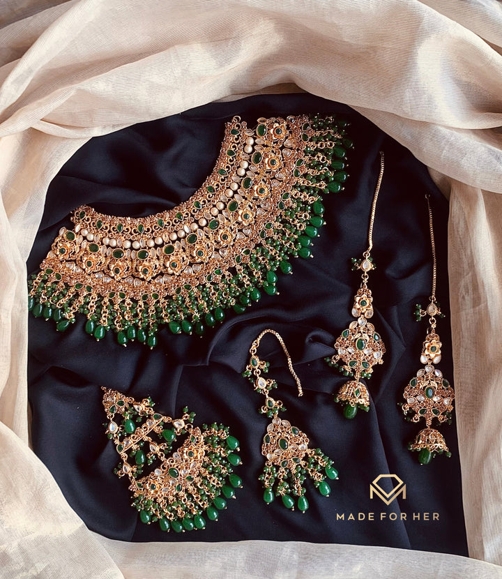 Bridal Necklace Set - KAHD220