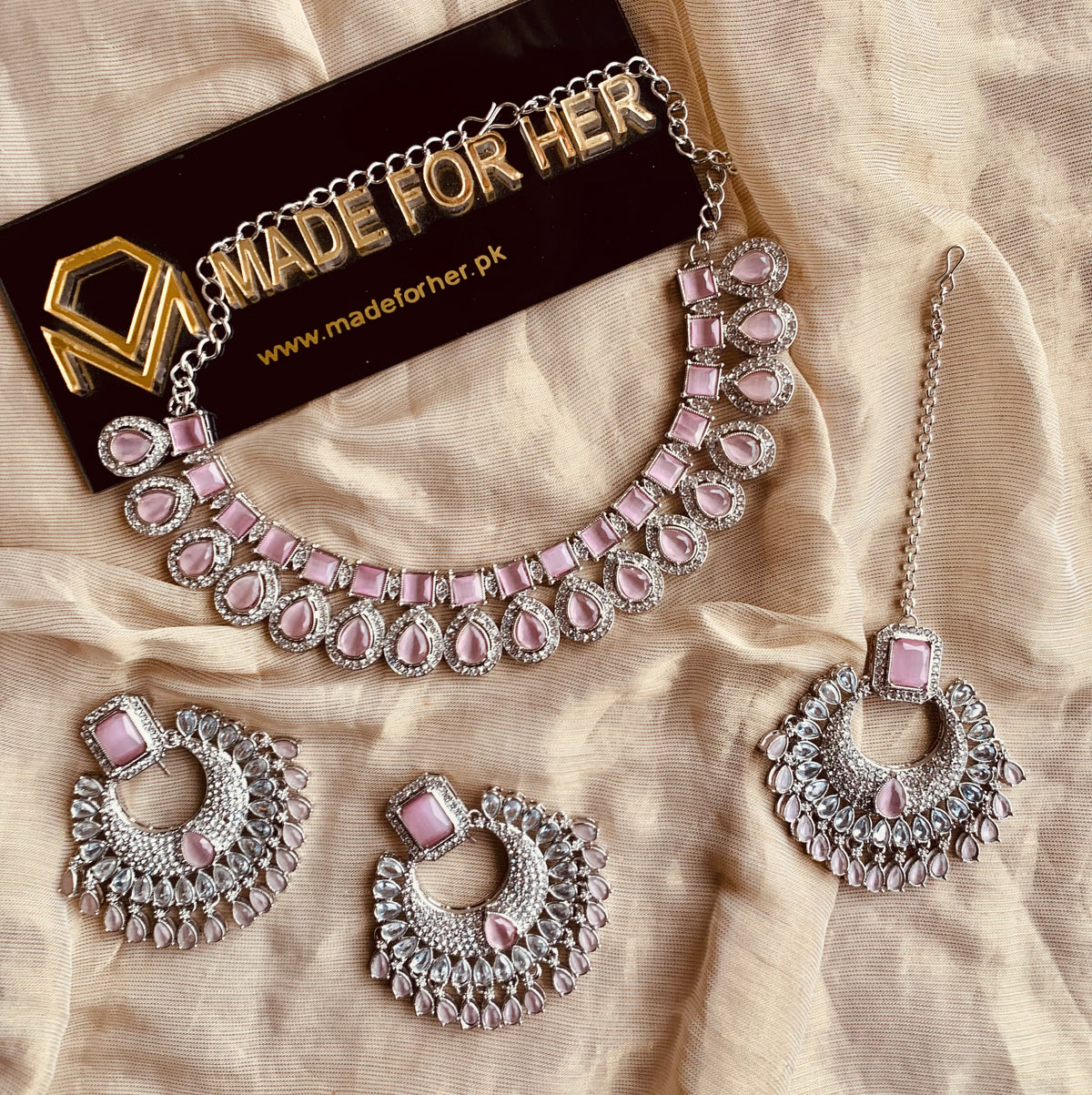 Unique Zircon Necklace - KAHD065