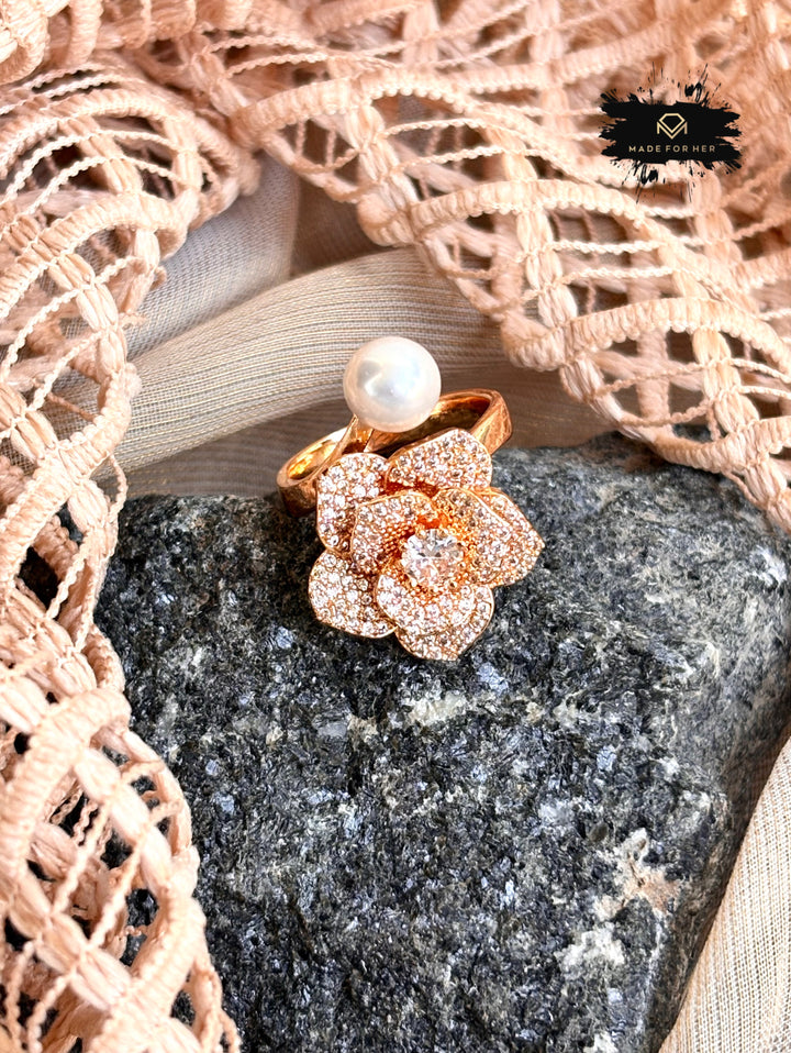 Crystal Vibe Zircon Ring - Adjustable - KSTP1014
