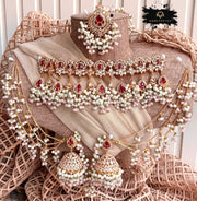 Sunehri Veil Choker Set - LNS1120