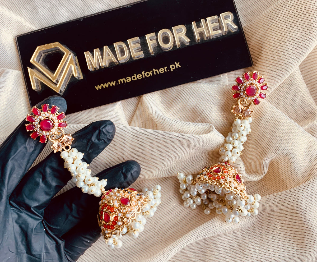 Pearly Jhumki - WM161