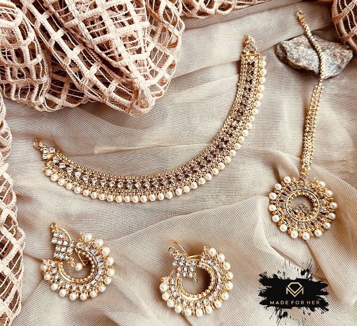 Zarifa Delicate Necklace Set - WM1130