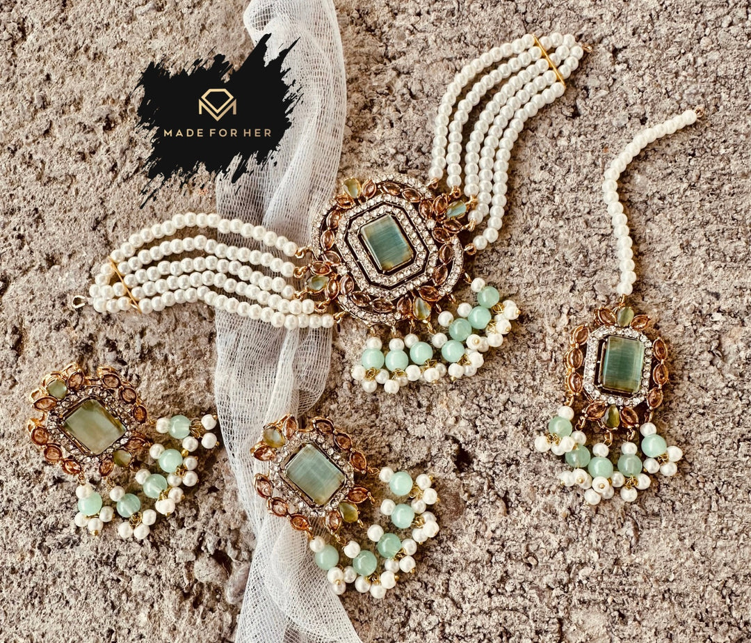 Hoor Choker Set - RAYN1010