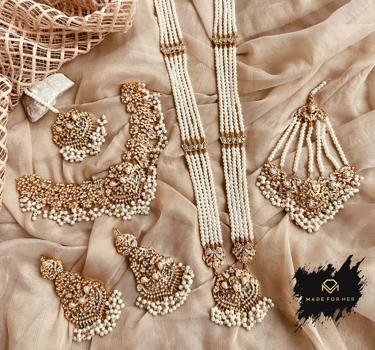 Guzarish — Hyderabadi Bridal Set - LNS1025