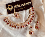 Zircon Style Necklace - KAHD091