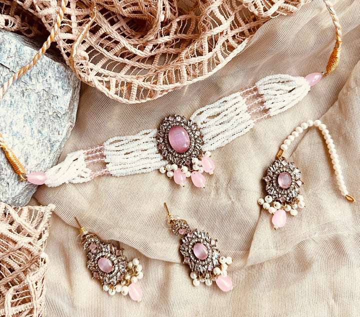 Pearl Dream Choker Set - KSH1052